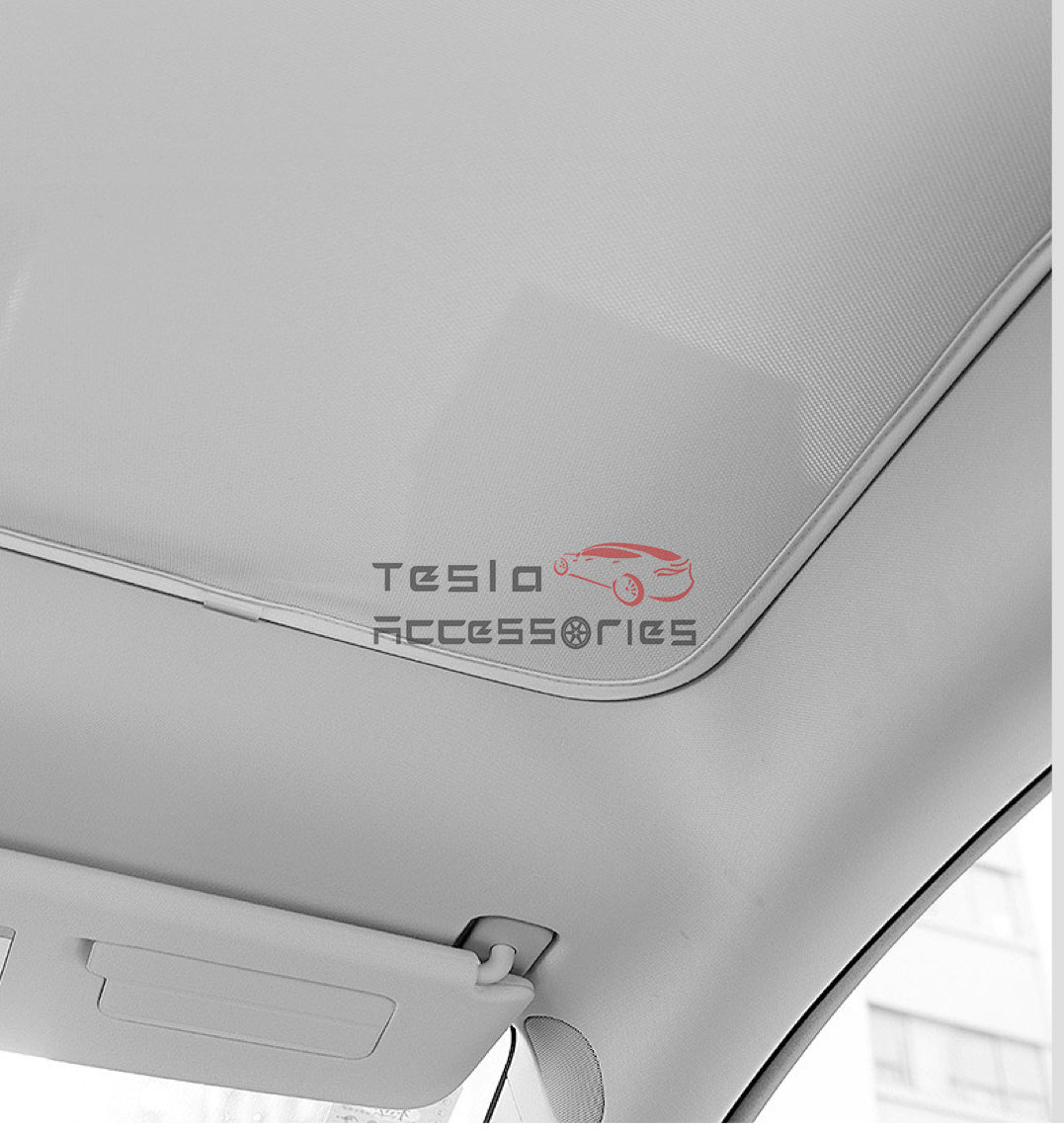 Tesla Model Y Glass Roof Sunshades 3