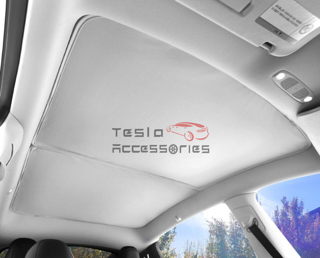 Tesla Model Y Glass Roof Sunshades with high quality